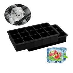 Buxibo IJsblokjes Tray Set 3 x 5 Vormen Set van 2