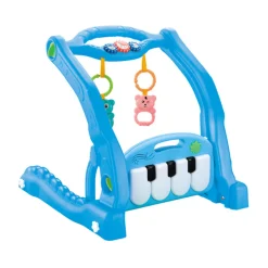 Buxibo 2in1 Babygym/Baby Walker Piano Speelmat voor Baby's Muziek Speelkleed