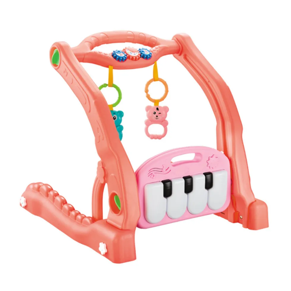 Buxibo 2in1 Babygym/Baby Walker Piano Speelmat voor Baby's