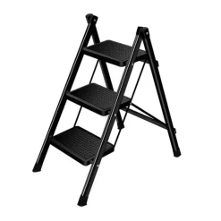 Buxibo Keukentrapje Vouwladder 3 Staps Keukenopstapje Opvouwbare ladderkruk