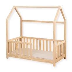 Buxibo Kinderbed met Matras Houten Peuterbed Huisbed