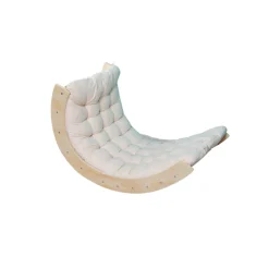 Buxibo Mini Houten Klimrek & Klimboog met Kussen & Klimhelling met Glijbaan