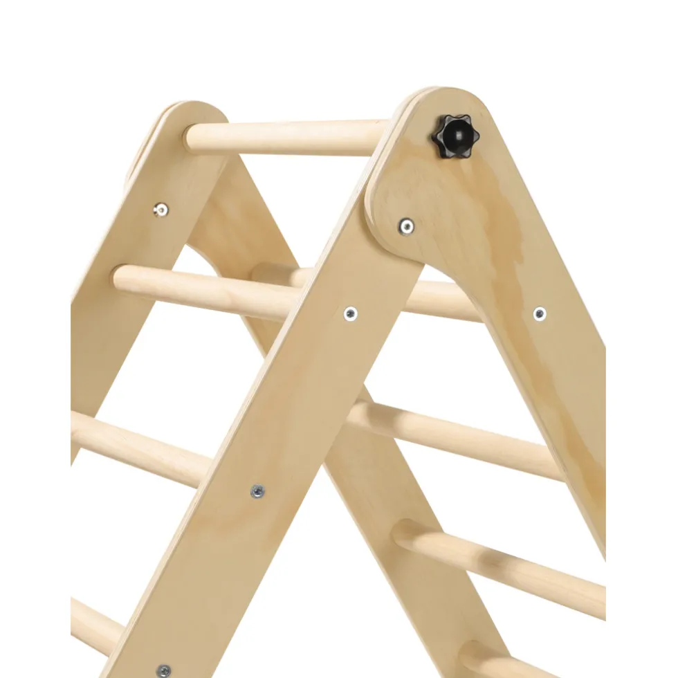 Buxibo Mini Houten Klimrek & Klimboog met Kussen & Klimhelling met Glijbaan