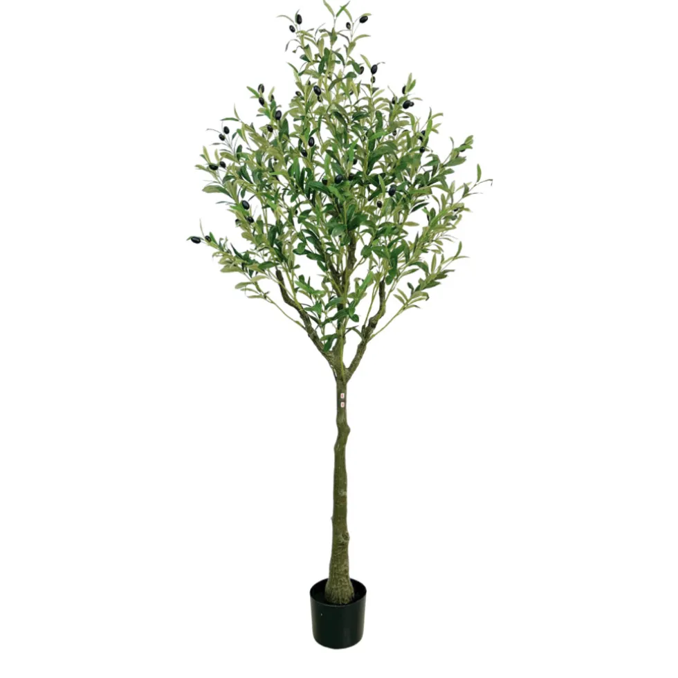 Buxibo Olijfboom 1080 Bladeren 60 Vruchten Kunstplant