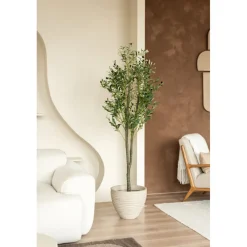 Buxibo Olijfboom 1080 Bladeren 60 Vruchten Kunstplant