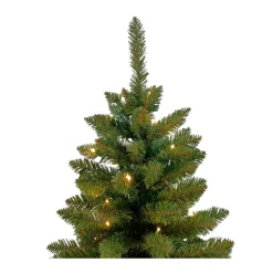 Buxibo PVC Kerstboom met 200 LED en 8 lichteffecten EU-stekker Metalen Standaard