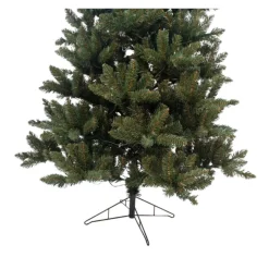 Buxibo PVC Kerstboom met 200 LED en 8 lichteffecten EU-stekker Metalen Standaard
