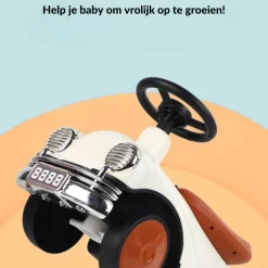 Buxibo Retro Loopauto Loopwagen voor Jongens & Meisjes