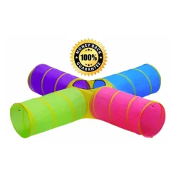 Buxibo Speeltunnel 4 Uitgangen Kinderspeelgoed/Binnenspeelgoed