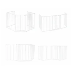 Buxibo Veiligheidshekje voor Kinderen Openhaard Hek Multifunctioneel Kachelhek