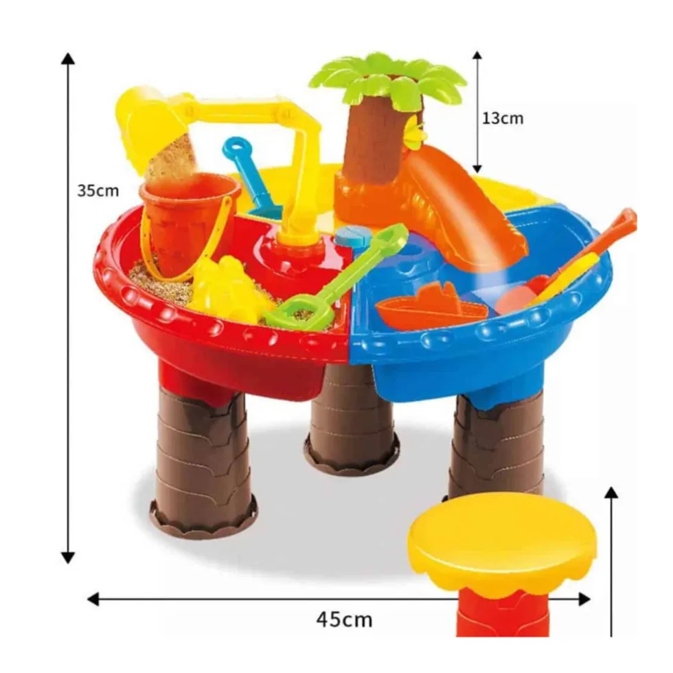 Buxibo Zandbakspeelgoed Voor Kinderen Speelset inclusief 16 Speelstukken