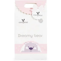 Cangaroo Dreamy Bear Pink 75 x 100 cm Wiegdeken