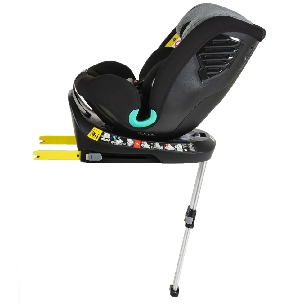 Cangaroo i-Protect Steel Grey 40-150 cm 360° i-Size Autostoel