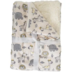 Cangaroo Shaggy Beige 75 x 105 cm Wiegdeken