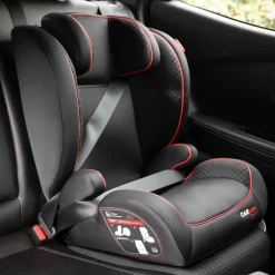 Carkids I-Size Autostoeltje Frankie 100-150cm Zwart/Rood