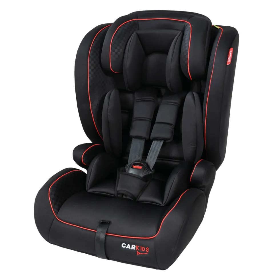 Carkids I-Size Autostoeltje Luca 76-150cm Zwart/Rood