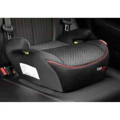 Carkids I-Size Zitverhoger Alex 125-150cm Zwart/Rood