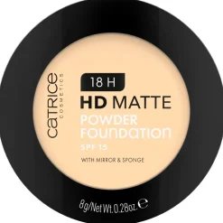 Catrice 18H HD Matte 010W Powder Foundation