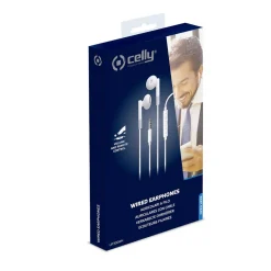 Celly UP300 Stereo Oordopjes 3.5mm Wit