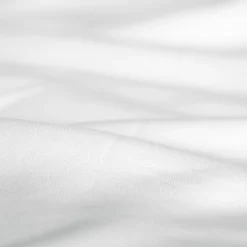 Cinderella Dubbele Splittopper Hoeslaken Katoen Satijn Sunday - white 180x200cm