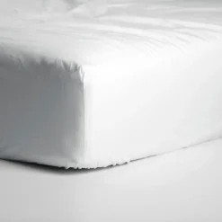 Cinderella Hoeslaken Basic Katoen 30cm Hoekhoogte - white 160x200cm