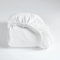 Cinderella Hoeslaken Dubbel Jersey Stretch 40cm Hoek - white 160x200/210cm