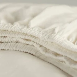 Cinderella Hoeslaken Dubbel Jersey Stretch 30cm Hoek - ivory 80/90x210/220 - 100x200cm