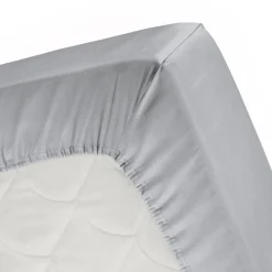 Cinderella Hoeslaken Jersey Stretch 30cm Hoge Hoek - light grey 140x200cm