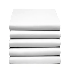 Cinderella Splittopper Hoeslaken Jersey Katoen Stretch Single Split - white 160x200/210cm