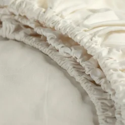 Cinderella Topper Hoeslaken Basic Katoen - ivoor 180x220cm