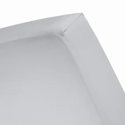 Cinderella Topper Hoeslaken Basic Katoen - light grey 180x220cm