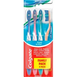 Colgate Triple Action Medium Tandenborstels
