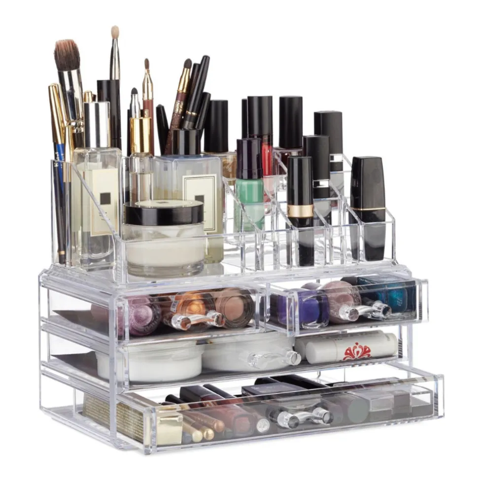 Confibel Make-up Organizer Cosmetica Organizer Verstelbare Lades