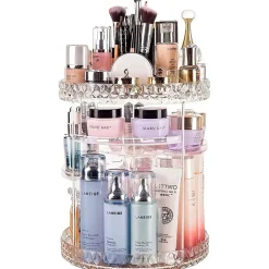Confibel Make-up Organizer Roteerbaar 360 graden Verstelbare Lades