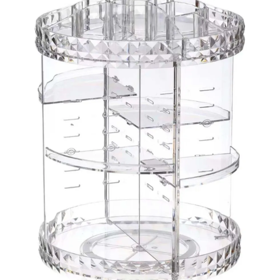 Confibel Make-up Organizer Roteerbaar 360 graden Verstelbare Lades