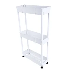Confibel Opbergrek Organizer 3 Etages Metalen Rack voor Keuken Badkamer Kantoor