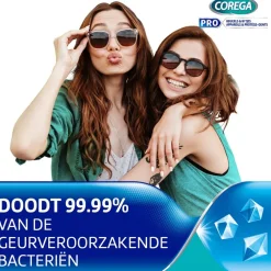 Corega Pro Dagelijkse Reiniger voor Beugels & Bitjes Tabletten