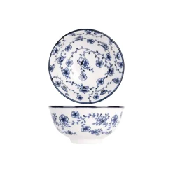 Cosy & Trendy 4 Stuks Flor Azul Kommetjes Porselein