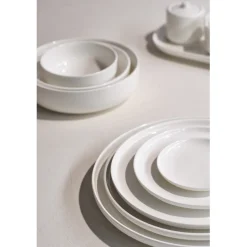 Cosy & Trendy 4 Stuks Moon White Diep Bord