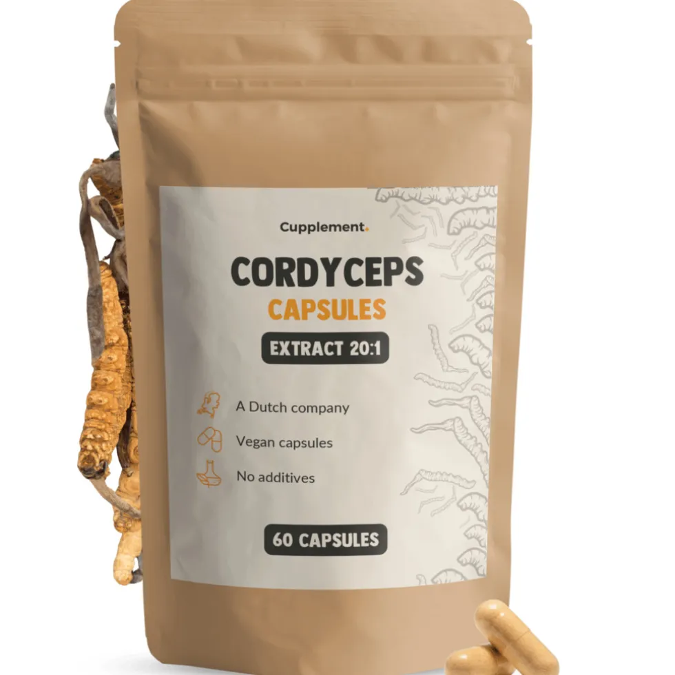 Cupplement Cordyceps Extract Capsules 400 mg