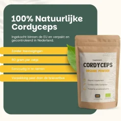 Cupplement Cordyceps Poeder Biologisch