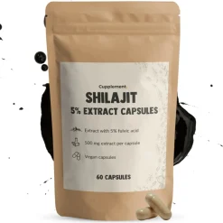 Cupplement Shilajit Extract (5%) Capsules 500 mg