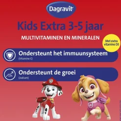 Dagravit Kids Multivitaminen Paw Patrol Gummies