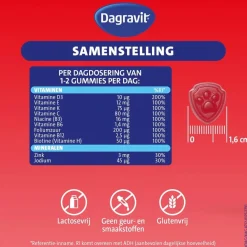 Dagravit Kids Multivitaminen Paw Patrol Gummies
