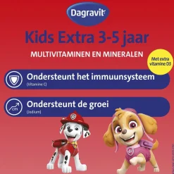 Dagravit Kids Multivitaminen Paw Patrol Gummies