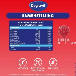 Dagravit Kids Multivitaminen Paw Patrol Gummies