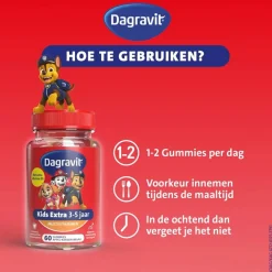Dagravit Kids Multivitaminen Paw Patrol Gummies