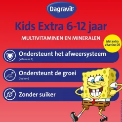 Dagravit Kids Multivitaminen Kauwtabletten