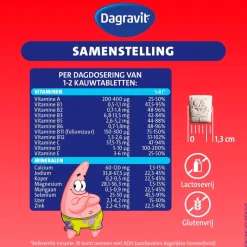 Dagravit Kids Multivitaminen Kauwtabletten