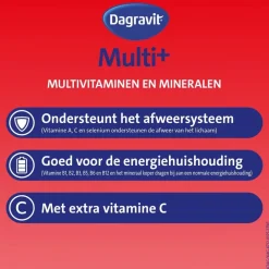 Dagravit Totaal 30 Multivitaminen Dragees